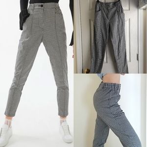 Urban Outfitters High Waisted Plaid Mom Pants